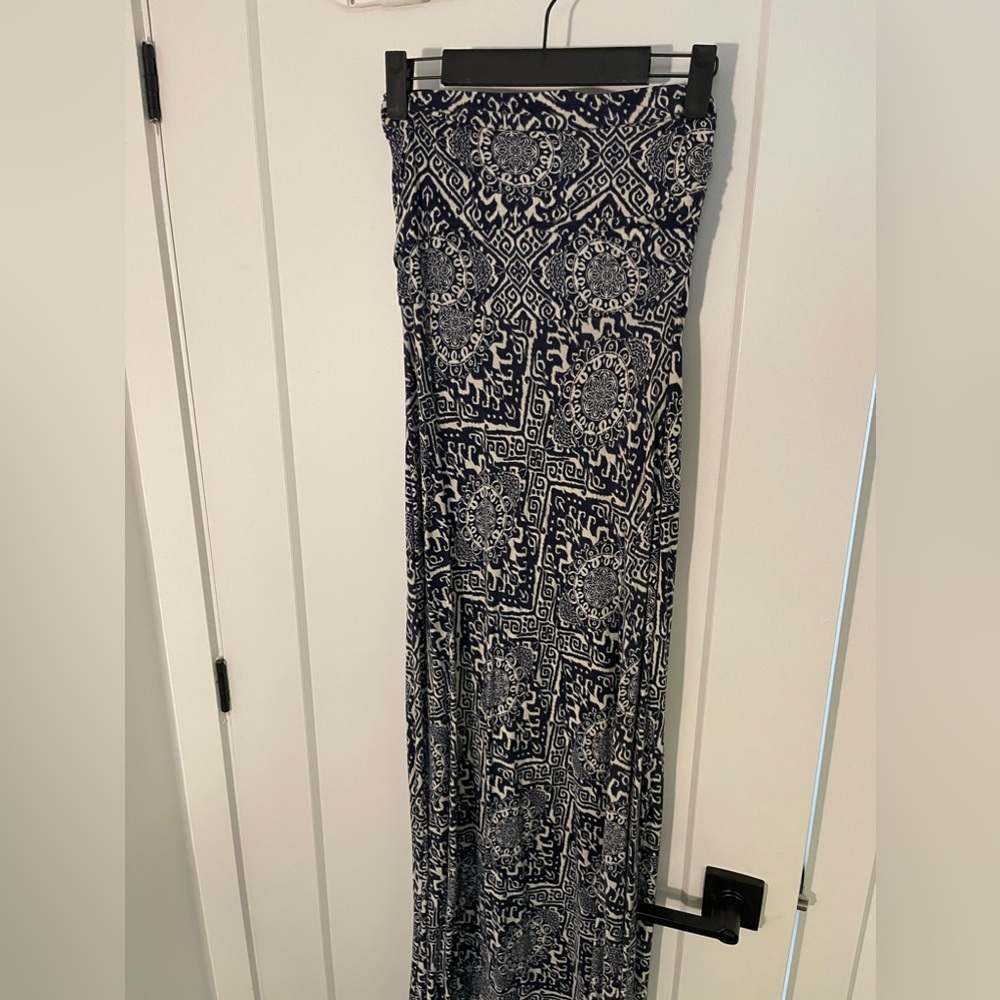 Banana republic strapless summer dress
